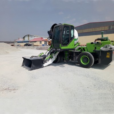 搅拌车的工作原理与应用领域