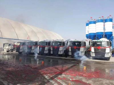 华菱星马轻量化搅拌车10月热销，多地批量交车彰显市场认可